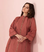 HC731-SUMMER 3PC Lawn Embroidered Shirt With Chiffon Embroidered Dupatta